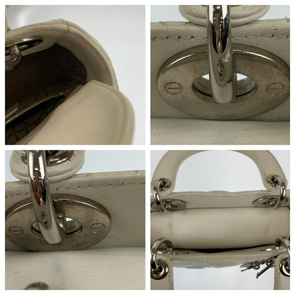 Dior Dior Lady Dior Leather Handbag Leather Handbag - Picture 9 of 9